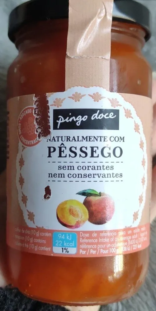 Confiture peche