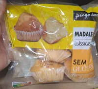 Madalenas Clássicas Sem Glúten