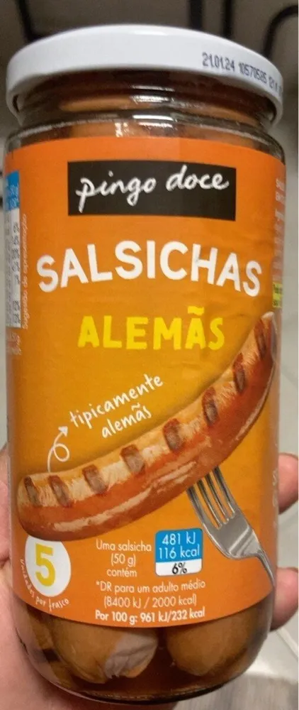 Salsichas alemãs