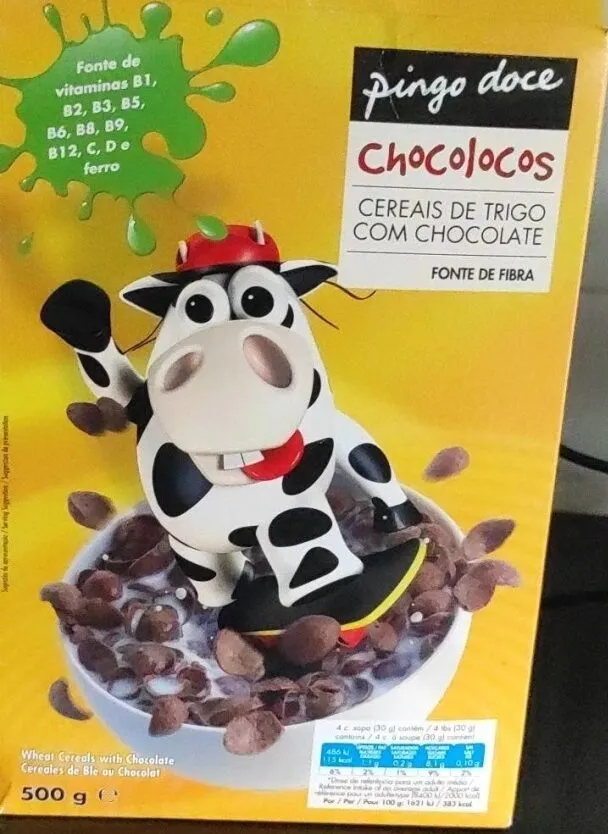 Cereais de Trigo com Chocolate Chocolocos