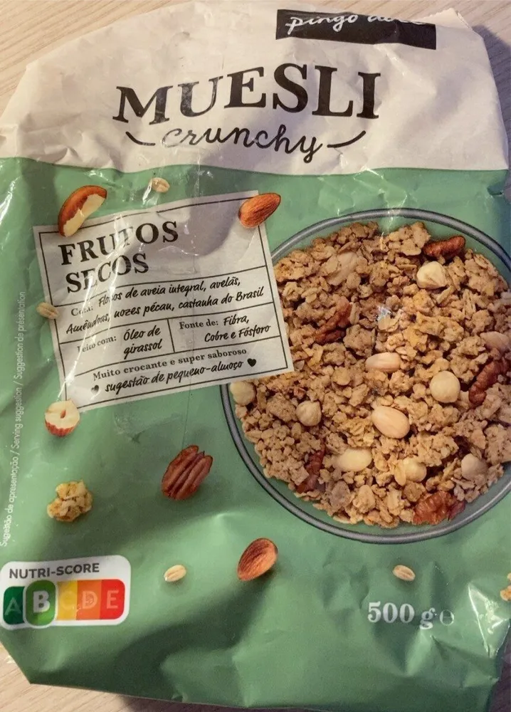 Muesli Crunchy Frutos Secos