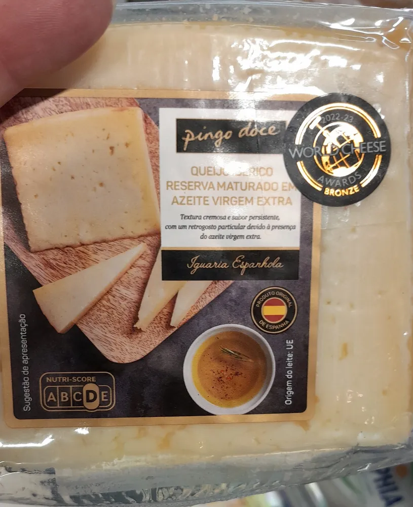 Queijo Ibérico Reserva Maturado em Azeite Virgem Extra