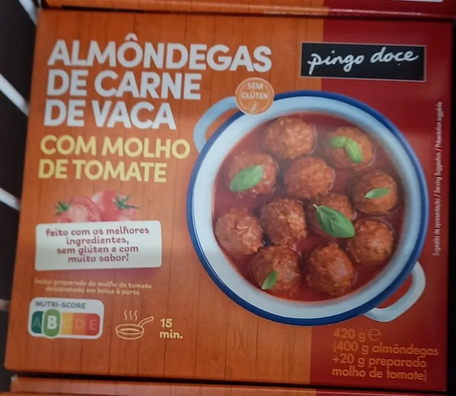 Almôndegas de Bovino