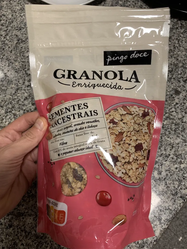 Granola Enriquecida Sementes Ancestrais