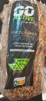 Pão de Forma Sporty com Farinha de Trigo Integral Sementes de Girassol e Linhaça