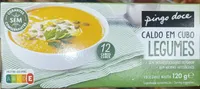 Caldo em Cubo Legumes