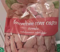 Amendoim com casca torrado