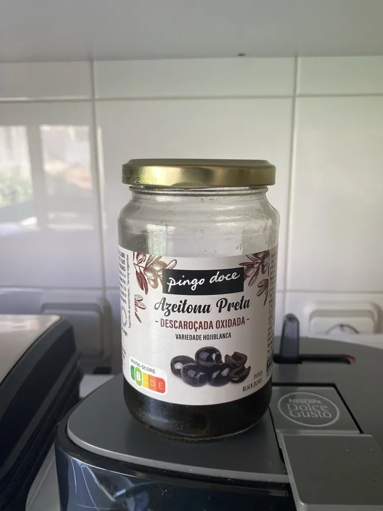 Azeitona Preta Descaroçada Oxidada
