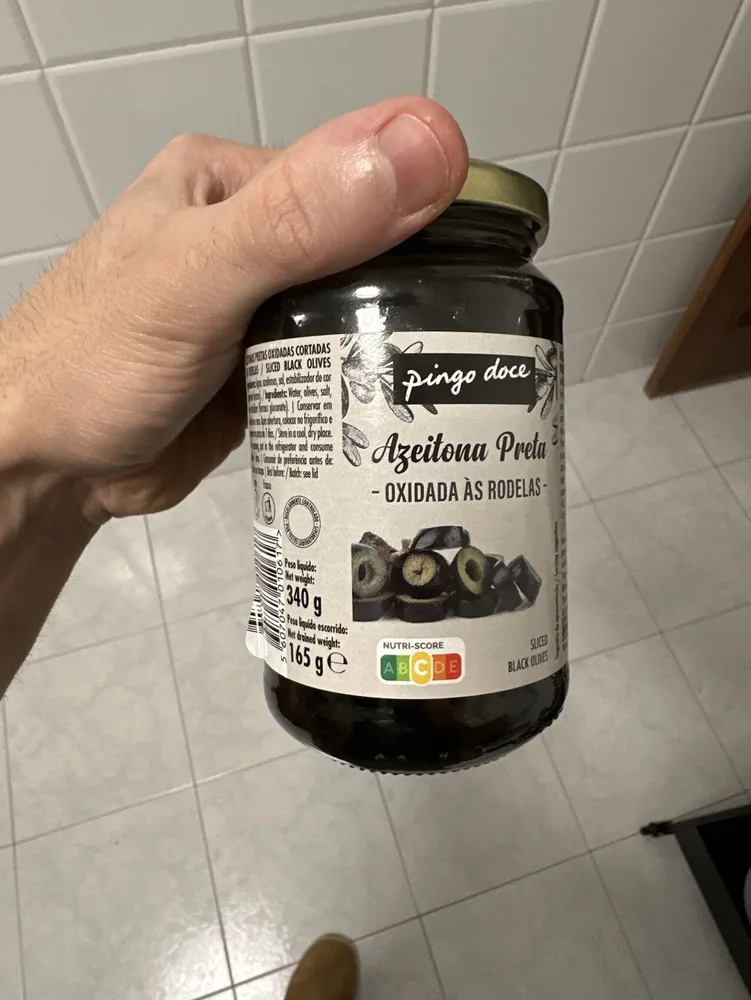 Azeitonas Pretas Oxidadas