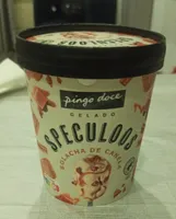 Gelado Speculoos bolacha de canela