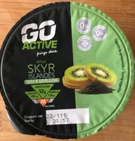 Estilo Skyr Islandês Kiwi e Spirulina