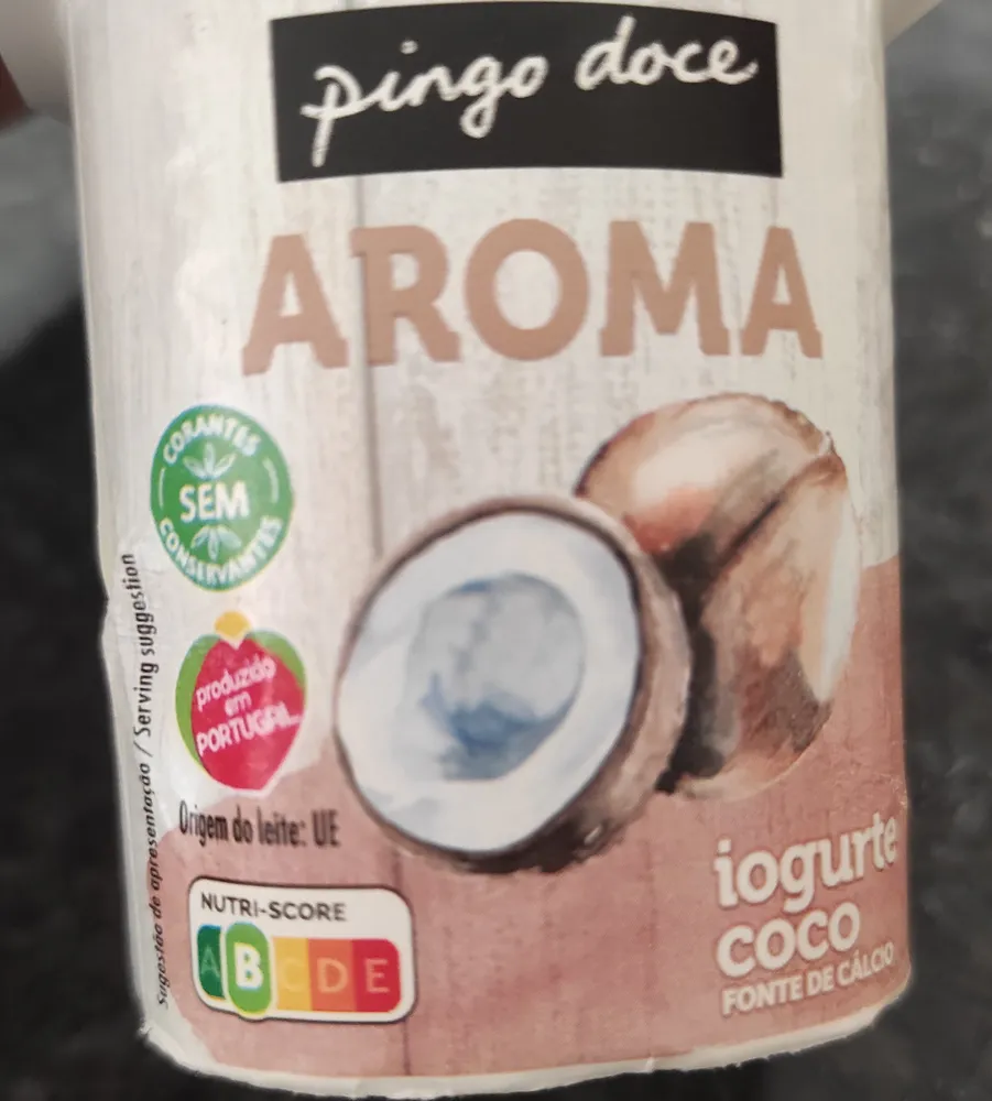 Iogurte Coco Aroma