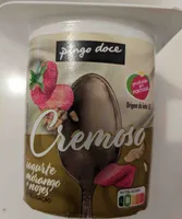 Iogurte Morango e Nozes Cremoso