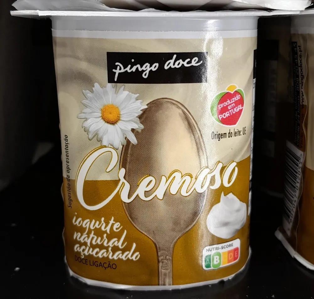 Iogurte Natural Açucarado Cremoso