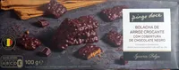 Bolacha de Arroz Crocante com Cobertura de Chocolate Negro