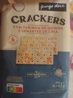 Crackers com Farinha de Quinoa e Sementes de Chia