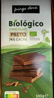 Chocolate Preto Bio 74% Cacau