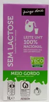 Leite UHT 100% Nacional Meio Gordo sem Lactose