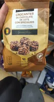 Crocantes de chocolate de leite com speculoos PD