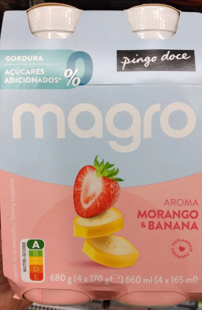 magro Aroma Morango & Banana