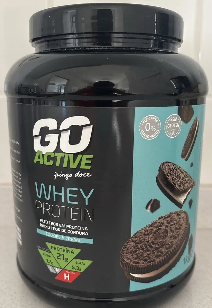 Whey Protein Cookies & Cream