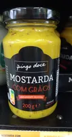 Mostarda C/Grãos PD Vidro 200g