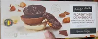 Florentines de Amêndoas Cobertos com Chocolate de Leite, Negro e Branco