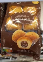 Madalenas com Recheio de Cacau