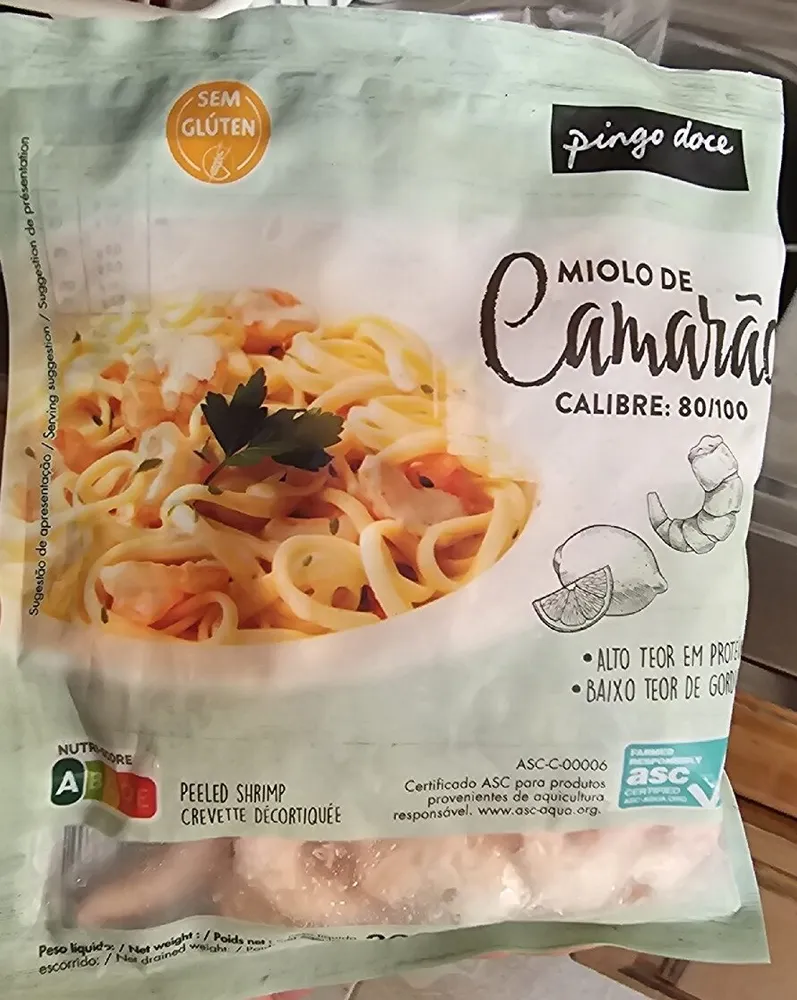 Miolo de Camarão
