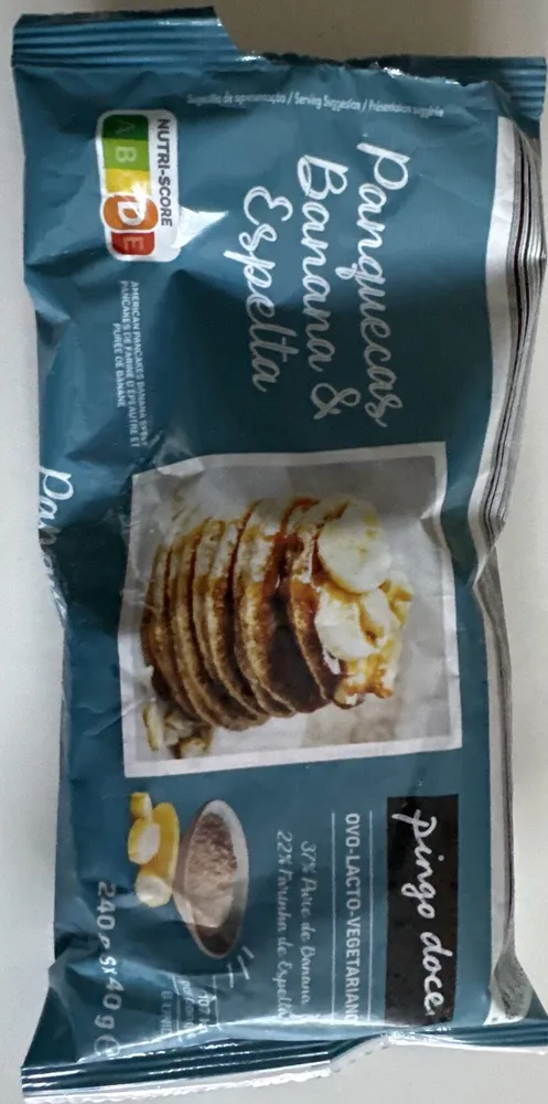 Panquecas Banana e Espelta