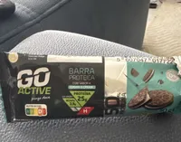 Barra Proteica com Sabor a Cookie & Cream