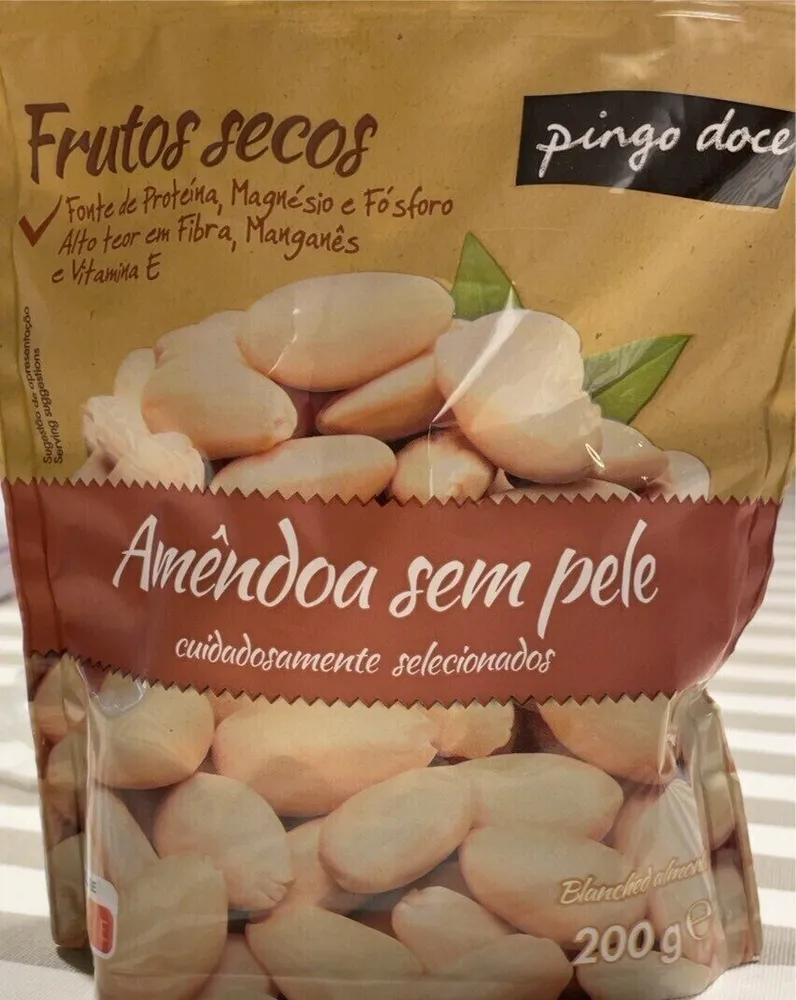 Amêndoa Sem Pele