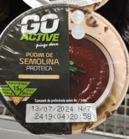 Pudim de Semolina Proteica Sabor a Chocolate
