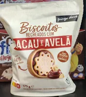 Biscoitos Recheados com Cacau e Avelã