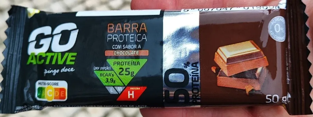 Barra Proteica com Sabor a Chocolate