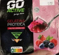 Gelatina Proteica Frutos Vermelhos