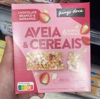 Aveia & Cereais Chocolate Branco & Morango
