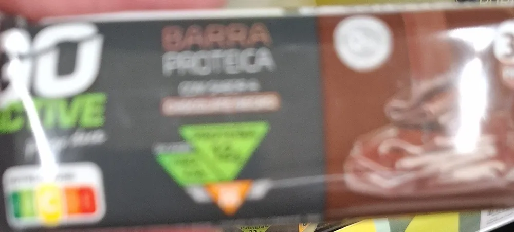 Barra Proteica com Sabor a Chocolate Negro