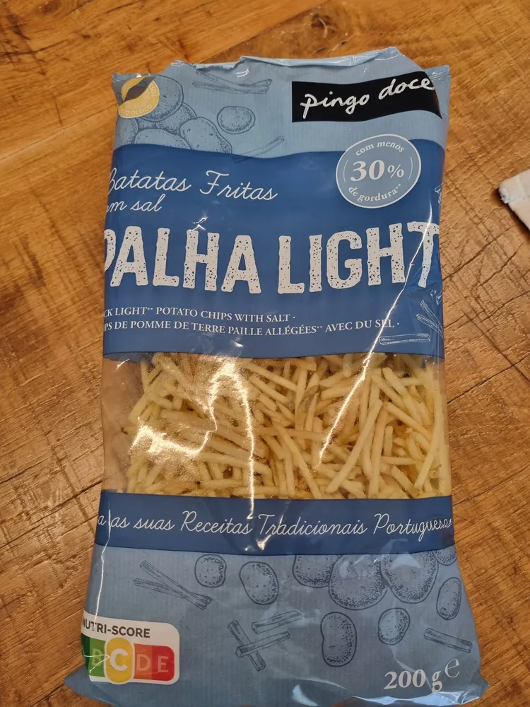 Batatas Fritas Palha Light