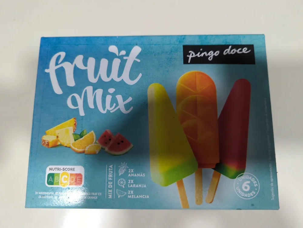Fruit Mix Popsicles