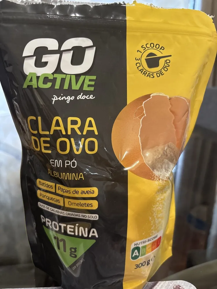Clara De Ovo Em Pó