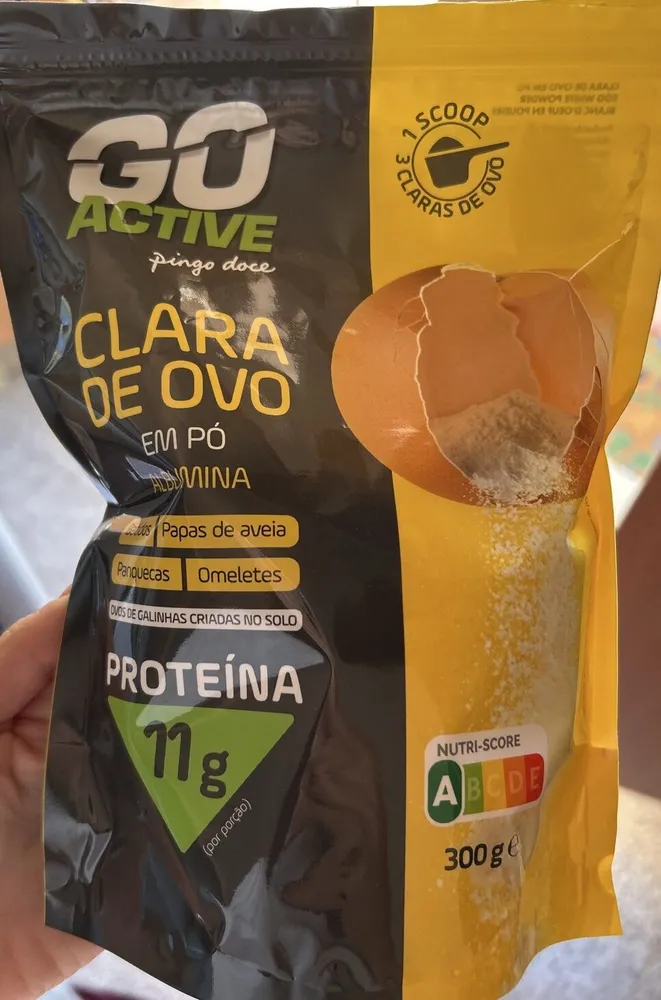 Clara De Ovo Em Pó