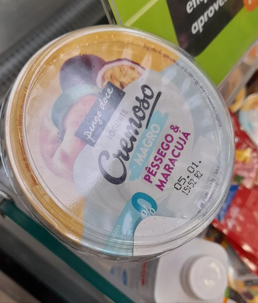 Cremoso Pêssego & Maçã