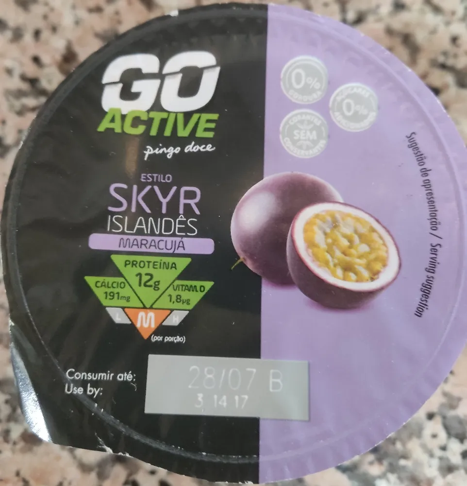 Estilo Skyr Islandês Maracujá