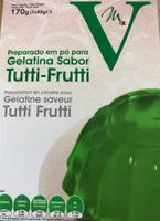 Gelatina sabor tutti-frutti