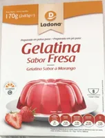 Gelatina sabor fresa