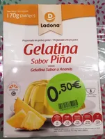 Gelatina sabor Piña