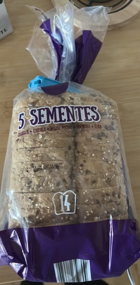 Pao Especial 5 Sementes