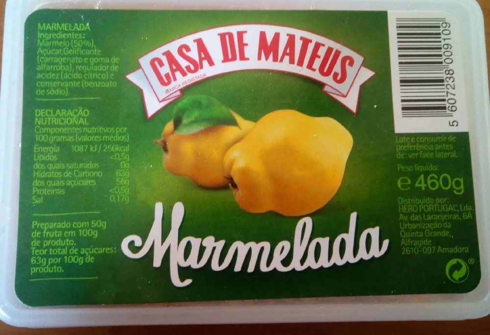 Marmelade coing