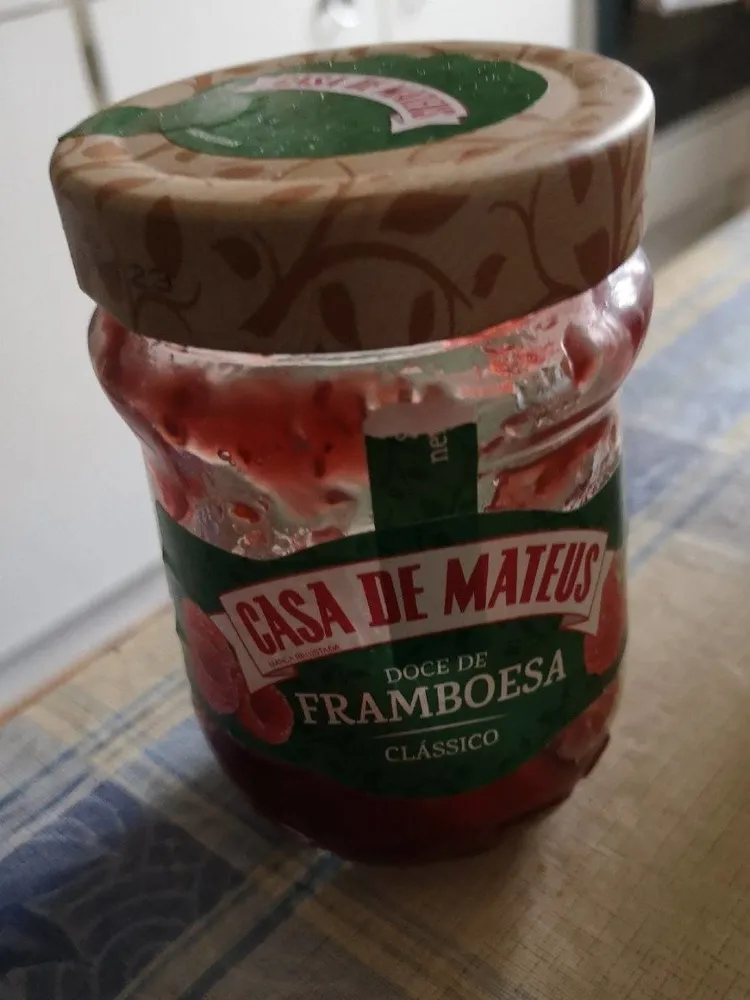 Doce de framboesa